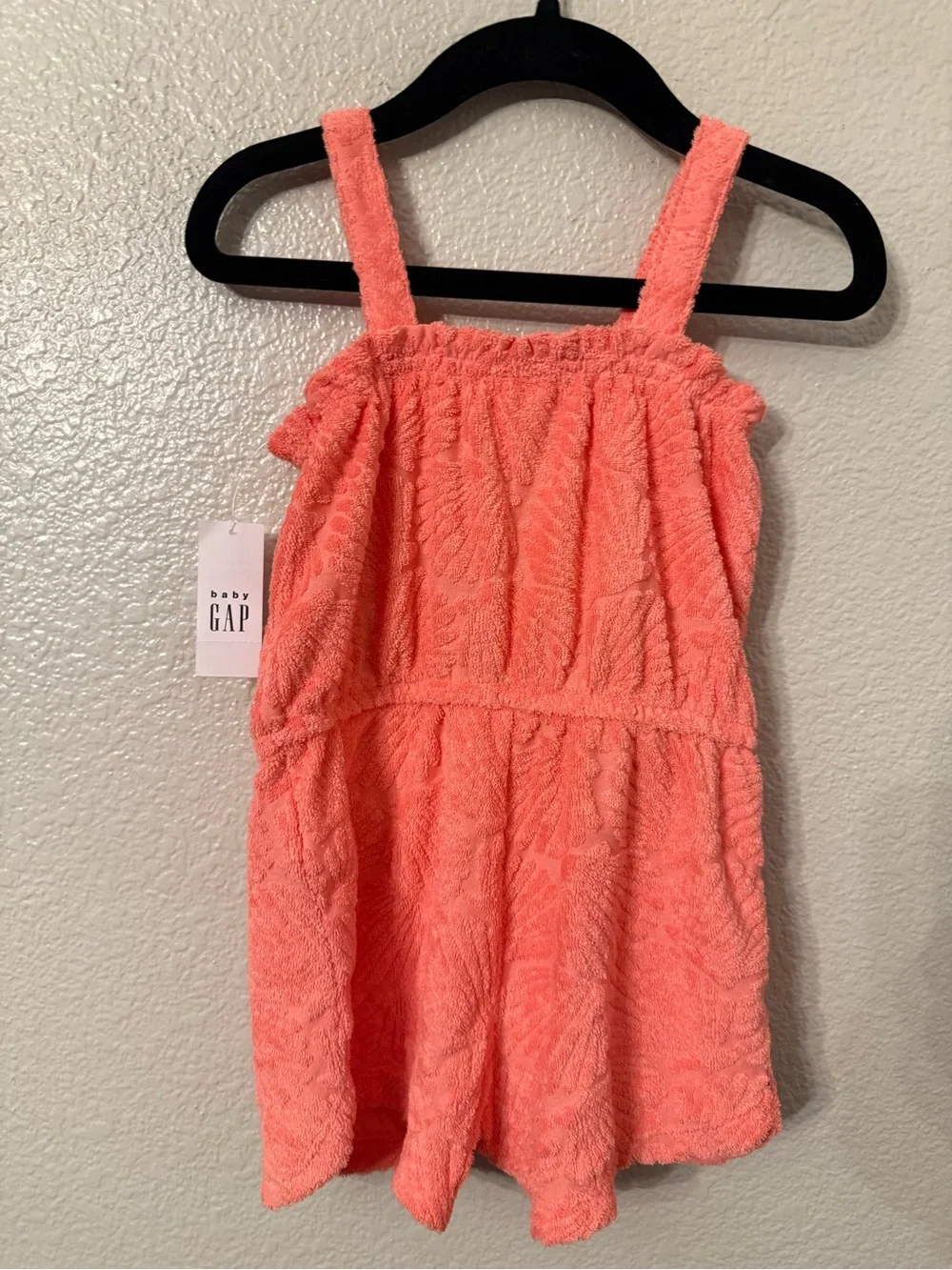 GAP Coral Terry Girl’s Romper